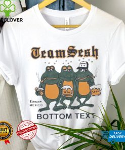 Team SESH Frogs Bottom Text Shirt 3 Team SESH Frogs Bottom Text Shirt