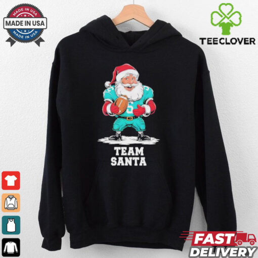 Team Santa football Merry Christmas shirt