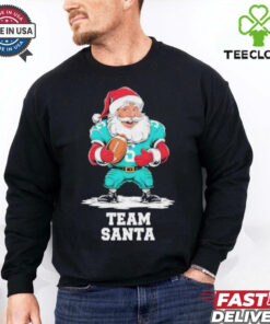 Team Santa football Merry Christmas shirt