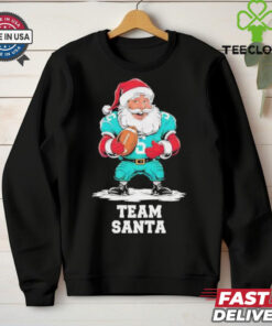 Team Santa football Merry Christmas shirt
