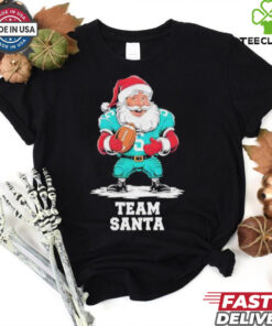 Team Santa football Merry Christmas shirt