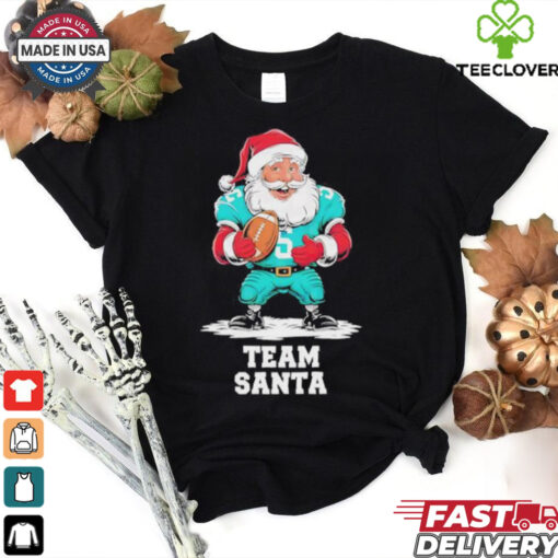 Team Santa football Merry Christmas shirt