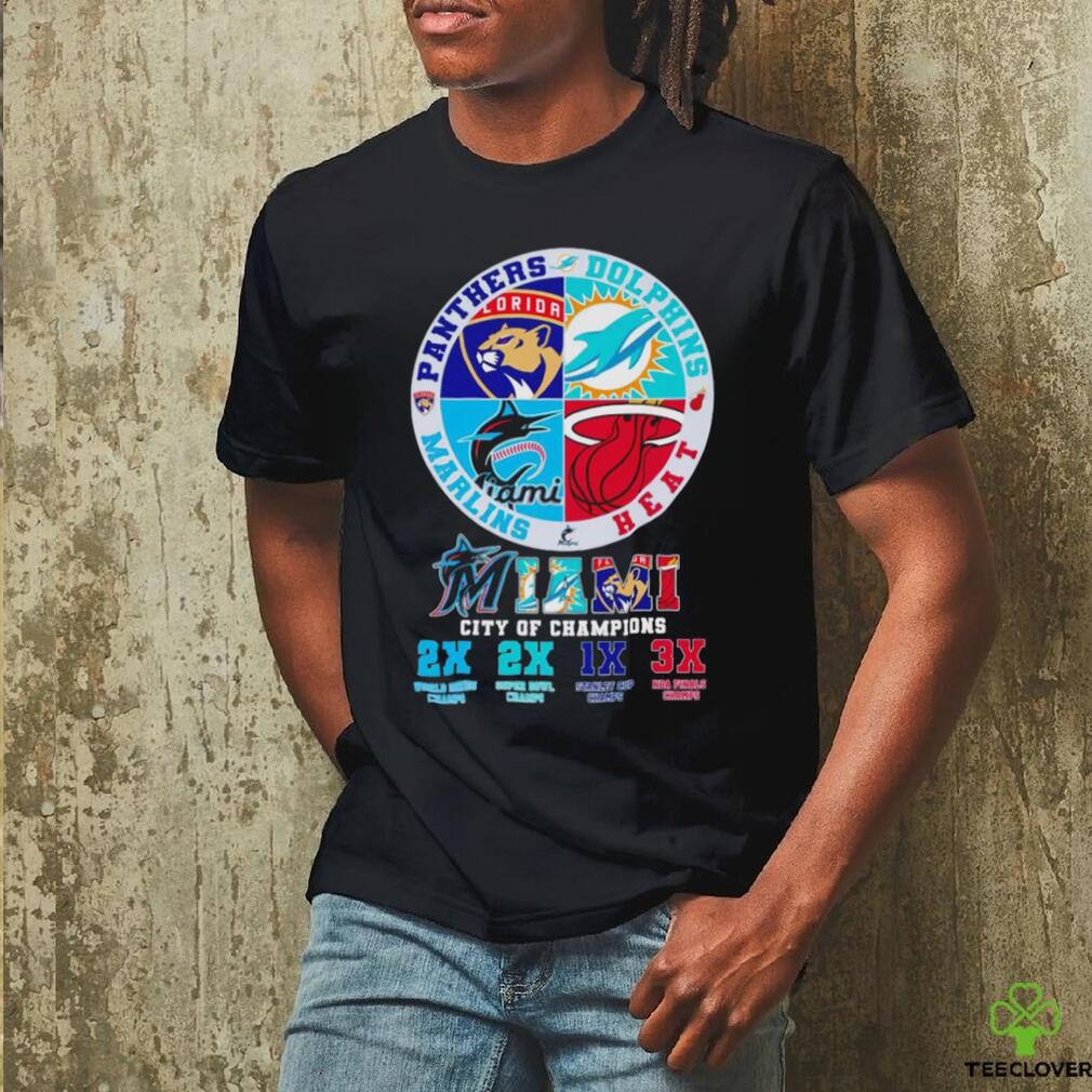 Team Sports Miami City of Champions shirt Team Sports Miami City of Champions shirt