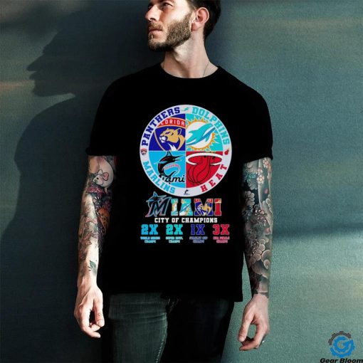 Team Sports Miami City of Champions shirt