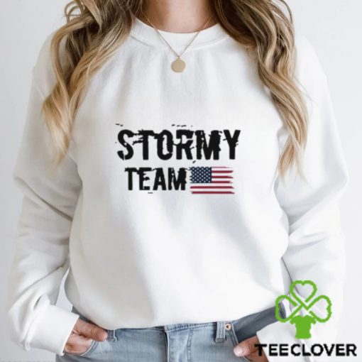 Team Stormy Flag USA T Shirt