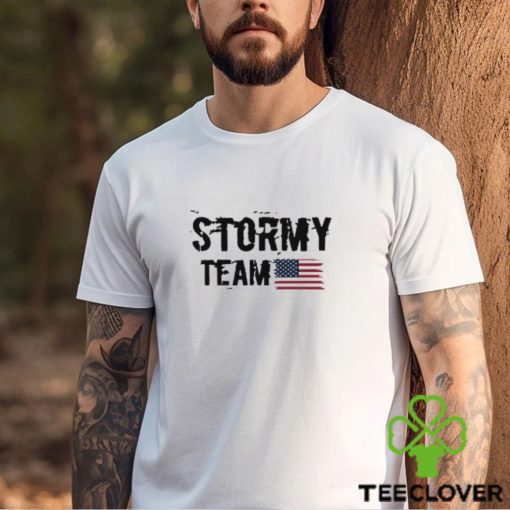 Team Stormy Flag USA T Shirt