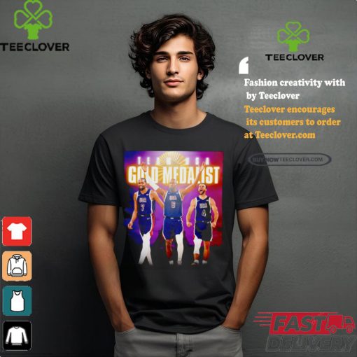 Team USA Men’s Basketball Won Gold At The 2024 Paris Olympics Big 3 shirt