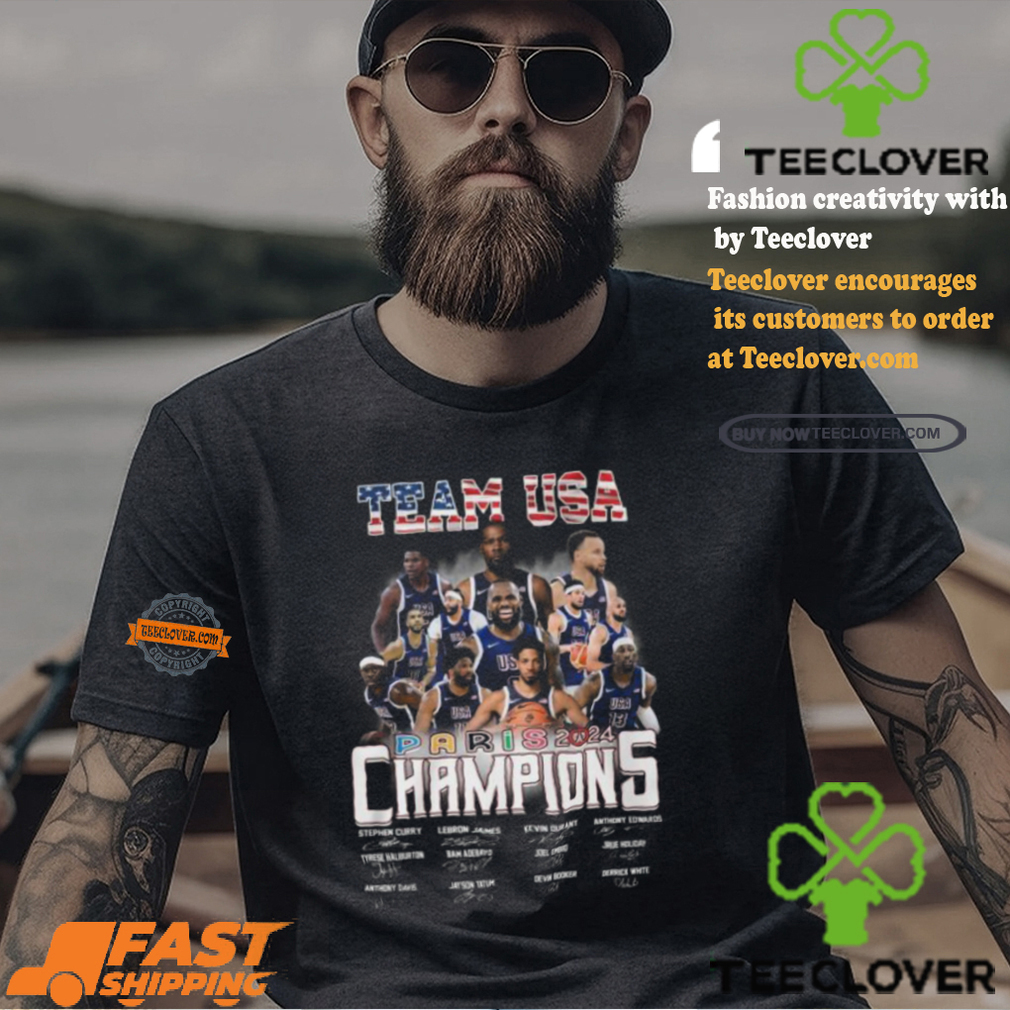 Team USA Paris 2024 Champions T Shirt Team USA Paris 2024 Champions T Shirt