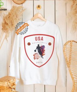Team USA Supporters USA Basketball 2024 logo shirt
