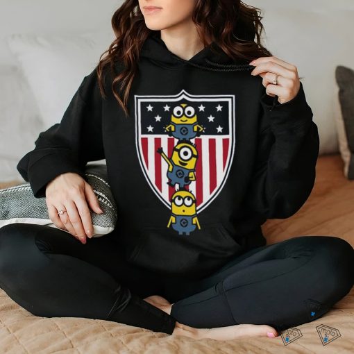 Team USA Unisex Minions Flag Logo Shirt