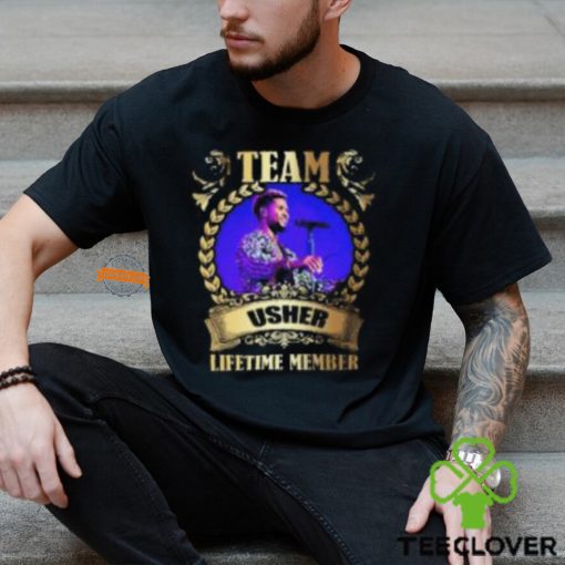 Team Usher Lifetime Member T Shirt