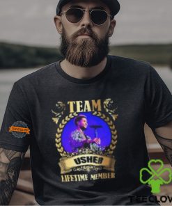 Team Usher Lifetime Member T Shirt