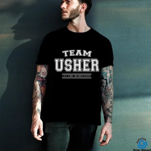 Team Usher Proud Family Surname Last Name Shirt