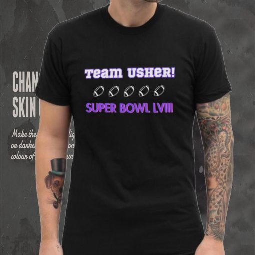 Team Usher Super Bowl LVIII Shirt