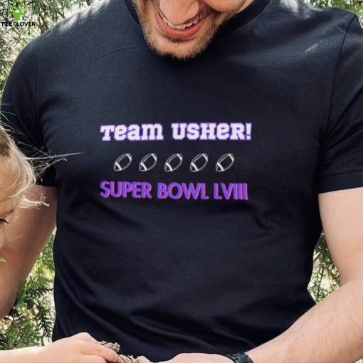 Team Usher Super Bowl LVIII Shirt