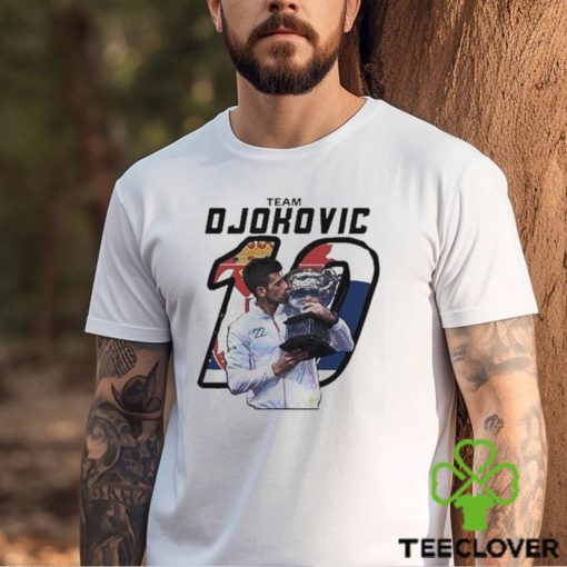 Team novak djokovic 10 shirt