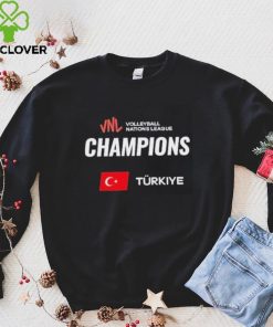 Team türkiye woman volleyball nations league 2023 champions T shirt