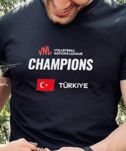 Team türkiye woman volleyball nations league 2023 champions T shirt
