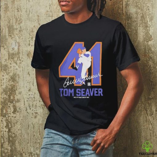 Teambrown Tom Seaver hall of fame class of 1992 signature hoodie, sweater, longsleeve, shirt v-neck, t-shirt