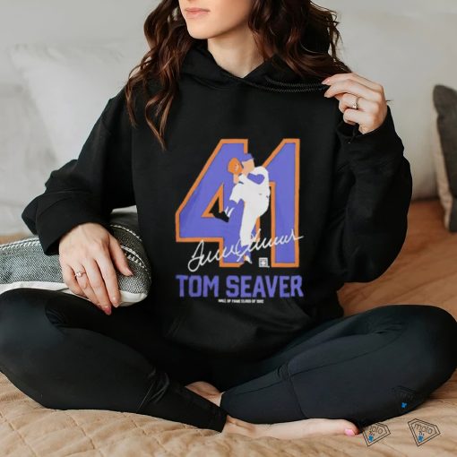 Teambrown Tom Seaver hall of fame class of 1992 signature hoodie, sweater, longsleeve, shirt v-neck, t-shirt