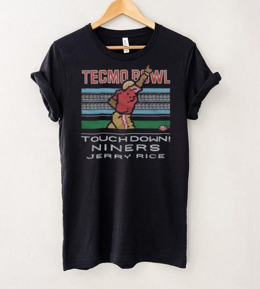 Tecmo Bowl Niners Jerry Rice Shirt