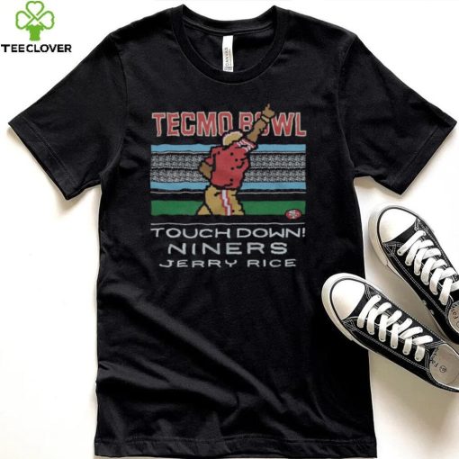 Tecmo Bowl Niners Jerry Rice Shirt