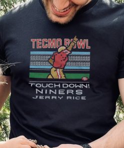 Tecmo Bowl Niners Jerry Rice Shirt