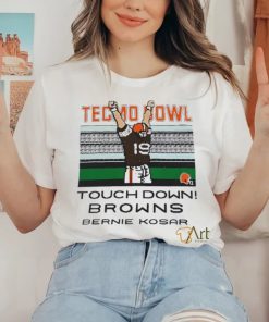 Tecmo Bowl Touchdown Cleveland Browns Bernie Kosar pixel shirt