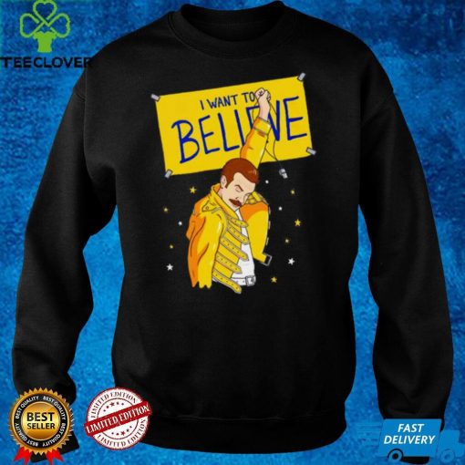 Ted Lasso I want to believe shirt Hoodie, Sweter Shirt