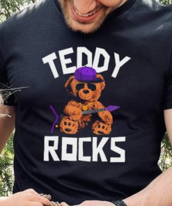 Teddy Bear Rock And Roll Lovers Shirt