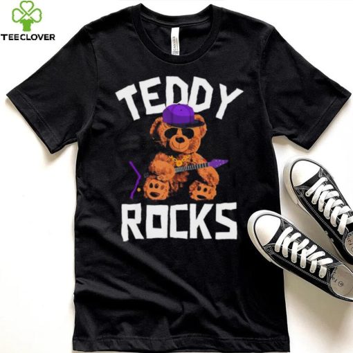 Teddy Bear Rock And Roll Lovers Shirt
