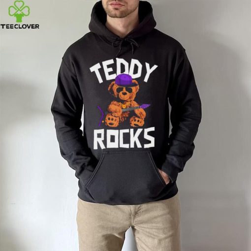 Teddy Bear Rock And Roll Lovers Shirt