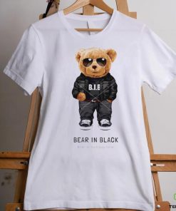 Teddy Bear in Black black in my happy color shirt