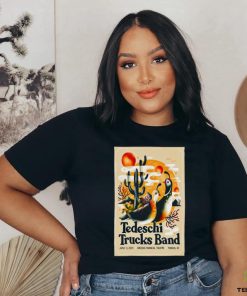 Tedeschi Trucks Band At Arizona Financial Theatre in Phoenix AZ June 11 2024 Poster shirt