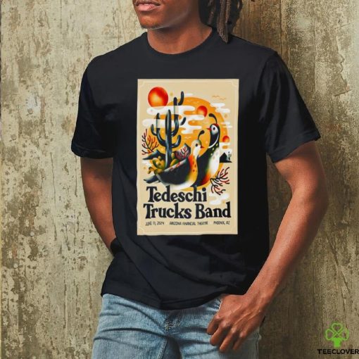 Tedeschi Trucks Band At Arizona Financial Theatre in Phoenix AZ June 11 2024 Poster shirt