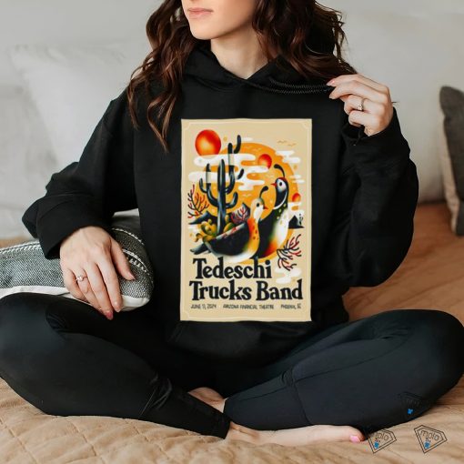 Tedeschi Trucks Band At Arizona Financial Theatre in Phoenix AZ June 11 2024 Poster shirt