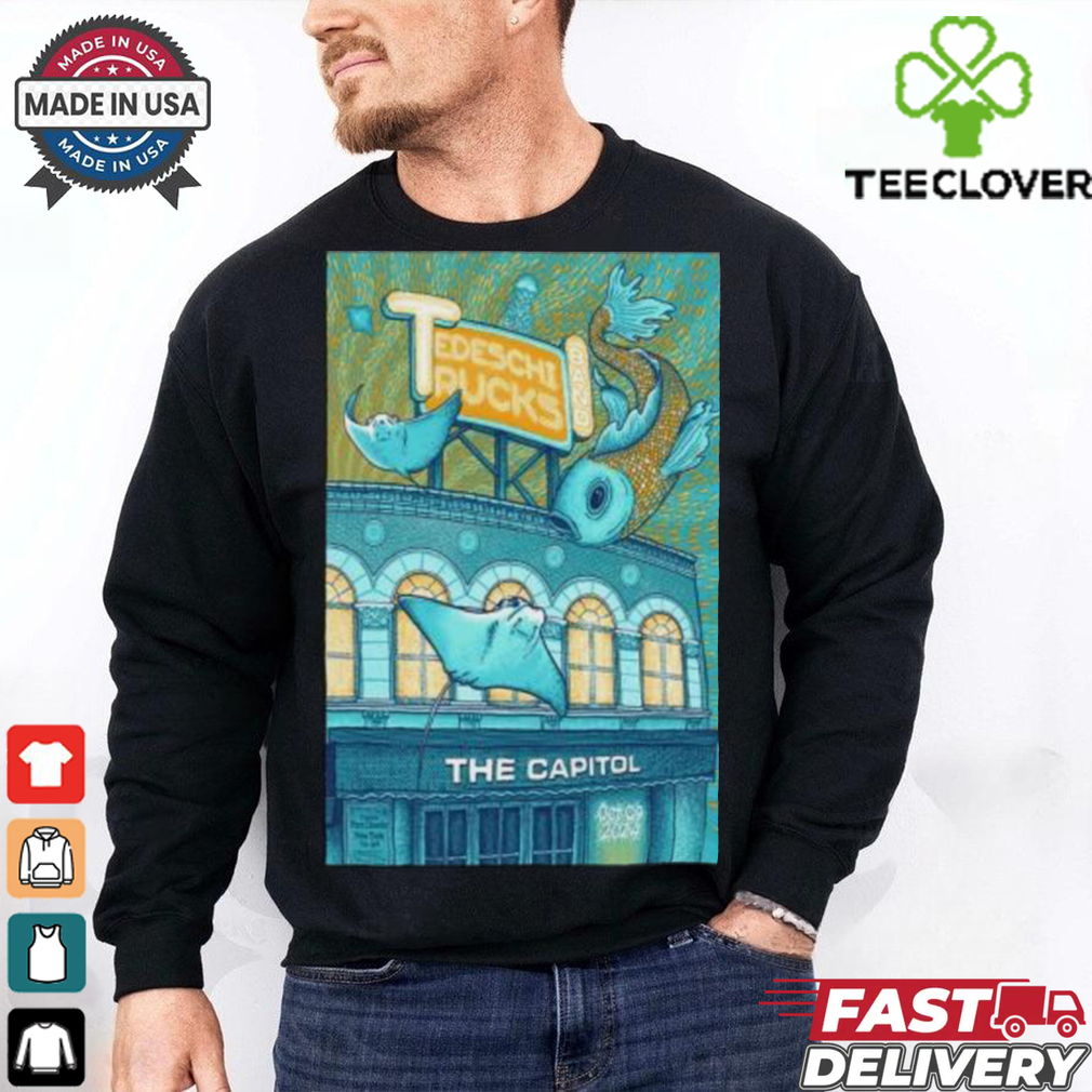Tedeschi Trucks Band On October 9 2024 In Port Chester, Ny Concert T shirt Tedeschi Trucks Band On October 9 2024 In Port Chester, Ny Concert T shirt