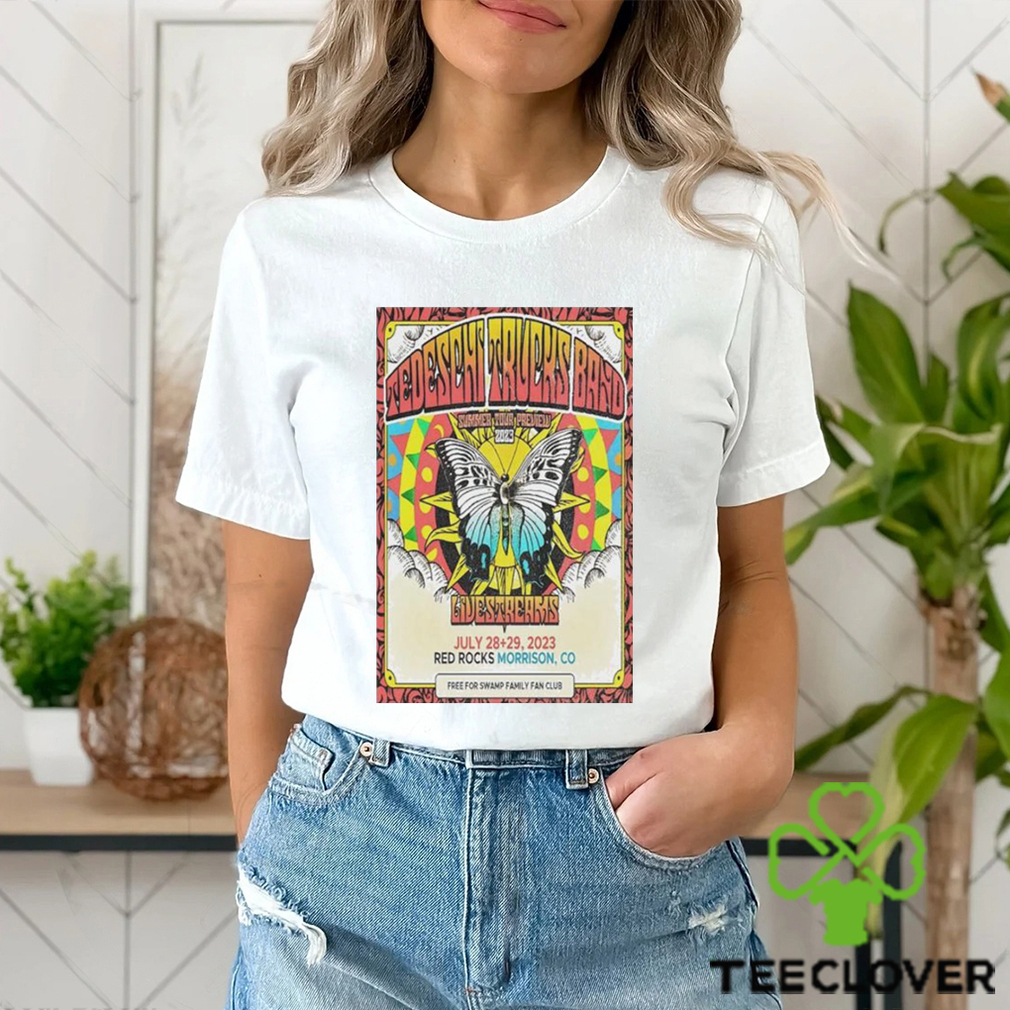 Tedeschi trucks band Morrison 07.29.2023 art poster design t shirt Tedeschi trucks band Morrison 07.29.2023 art poster design t shirt