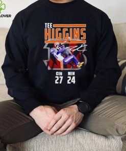 Tee Higgins Gin 27 Min 24 signature hoodie, sweater, longsleeve, shirt v-neck, t-shirt