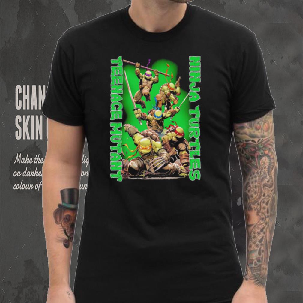 Teenage Mutant Ninja Turtles 5 ninja characters poster shirt Teenage Mutant Ninja Turtles 5 ninja characters poster shirt