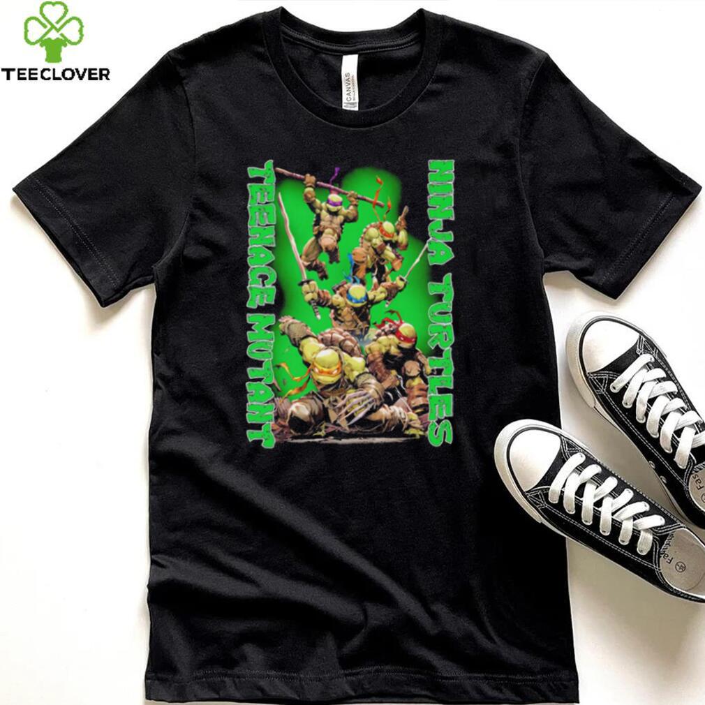 Teenage Mutant Ninja Turtles 5 ninja characters poster shirt Teenage Mutant Ninja Turtles 5 ninja characters poster shirt