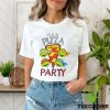 Teenage Mutant Ninja Turtles Boys Life of The Pizza Party White Short Sleeved T Shirt