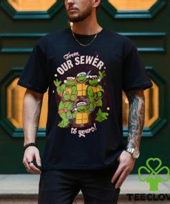 Teenage Mutant Ninja Turtles From Our Sewer to Yours Red Mens Christmas T Shirt