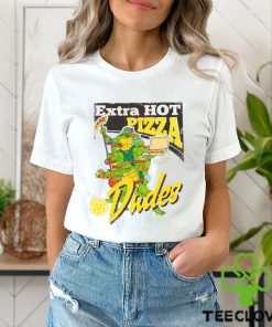 Teenage Mutant Ninja Turtles Pizza Dudes Mens White Short Sleeved T Shirt