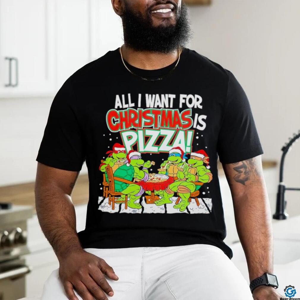 Teenage Mutant Ninja Turtles Pizza For Christmas Shirt Teenage Mutant Ninja Turtles Pizza For Christmas Shirt