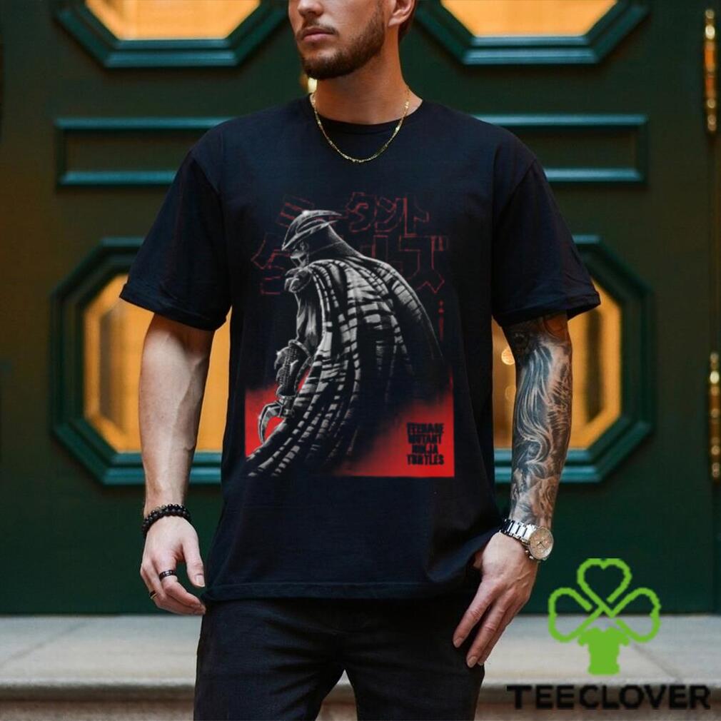 Teenage Mutant Ninja Turtles With Shredder Character Unisex T Shirt Teenage Mutant Ninja Turtles With Shredder Character Unisex T Shirt
