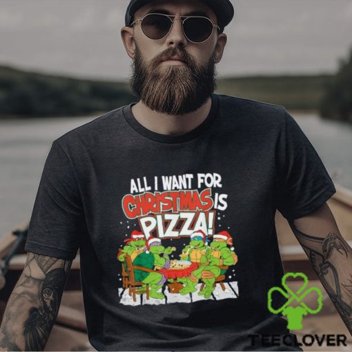 Teenage mutant ninja turtles pizza for christmas t hoodie, sweater, longsleeve, shirt v-neck, t-shirt t hoodie, sweater, longsleeve, shirt v-neck, t-shirt