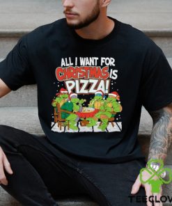 Teenage mutant ninja turtles pizza for christmas t hoodie, sweater, longsleeve, shirt v-neck, t-shirt t hoodie, sweater, longsleeve, shirt v-neck, t-shirt