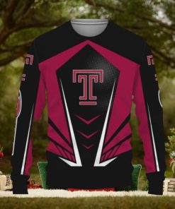 Temple Owls Sports American Football Ugly Xmas Sweater Gift Holidays