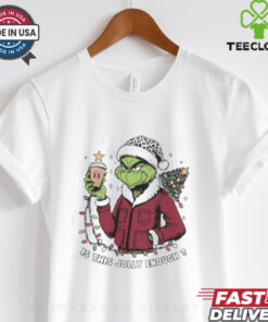 Temple Owls x Santa Grinch Is This Jolly Enough Merry Christmas Shirt